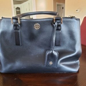 Tory Burch black leather bag